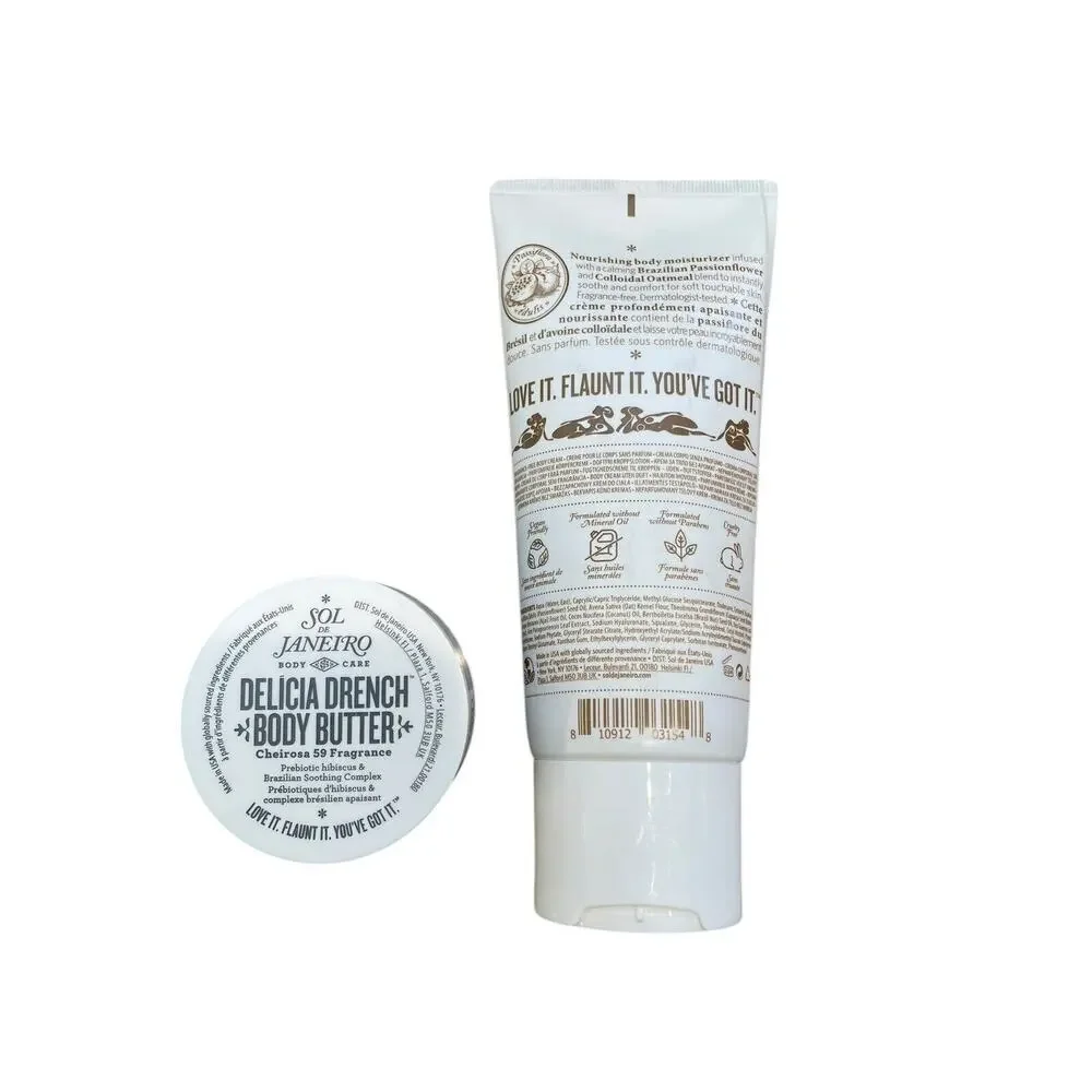 Sol de Janeiro Brazilian Nude Cream Delicia Drench Body Butter Womens Size 200mL